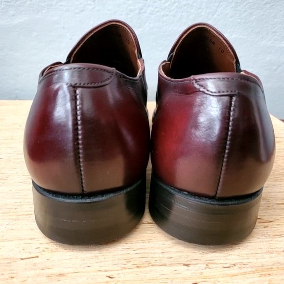 Vintage Breather Wright Leather Slip On Dress Shoes - Picture 6 of 8